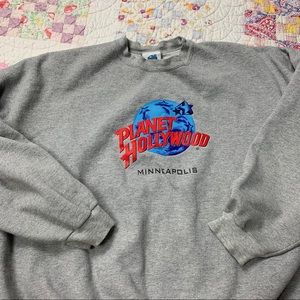 VINTAGE PLANET HOLLYWOOD MINNEAPOLIS SWEATSHIRT